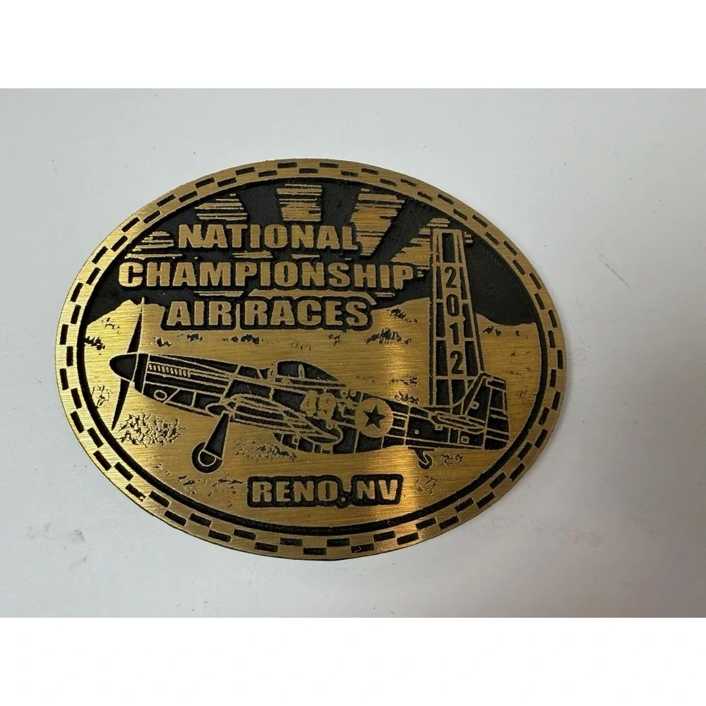 Reno 2012 Air Races National Championship Limited Edition Belt Buckle Nevada